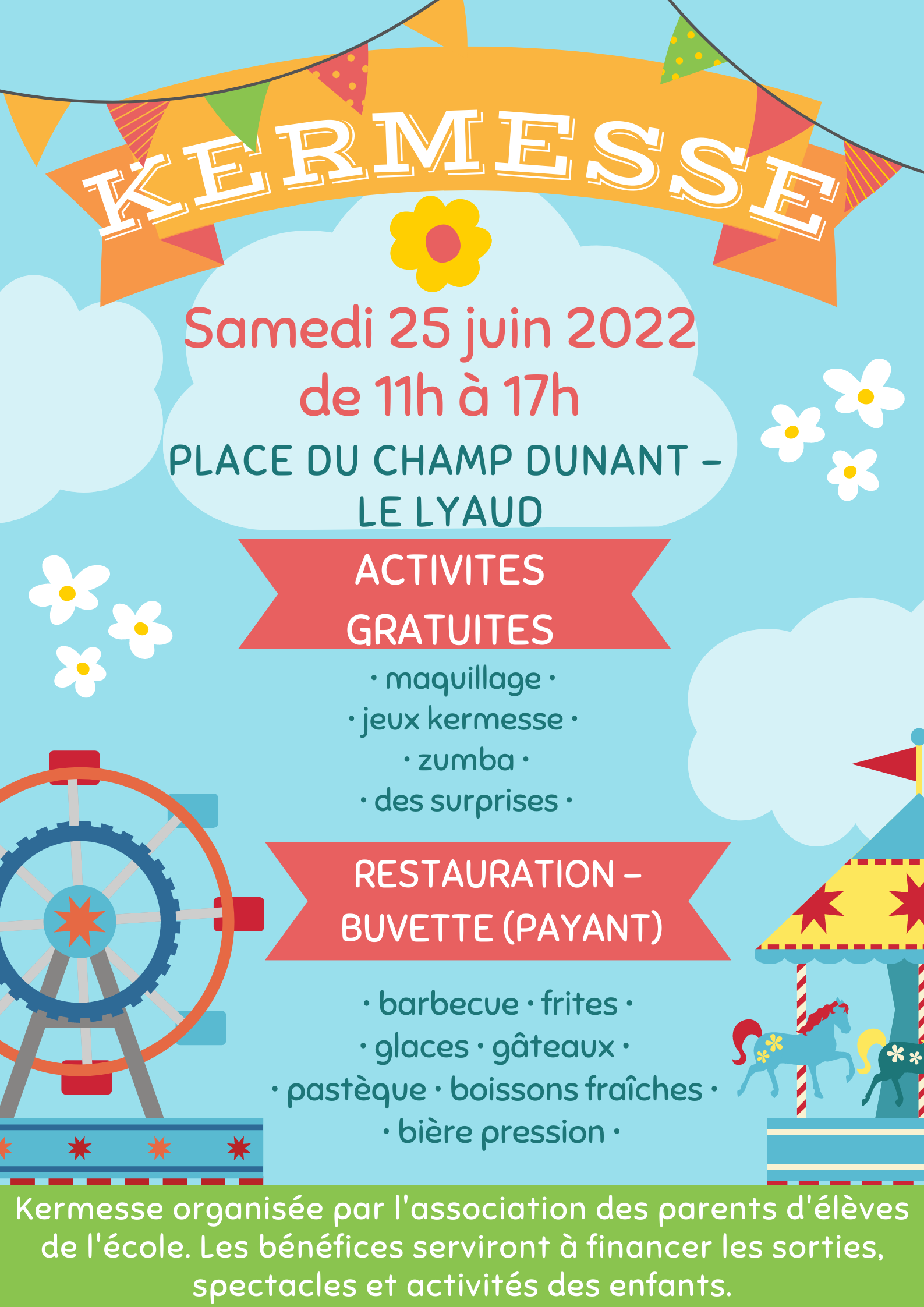 Kermesse de l’APE – Le Lyaud, site officiel de la mairie